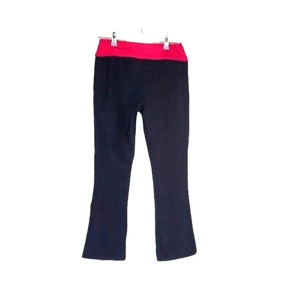 Reebok Womens Leggings Black S Active Workout 90s Y2K Bootcut - Picture 4 of 6